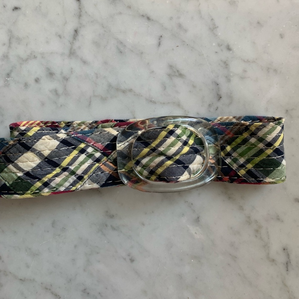 J.Crew Women’s Reversible Madras Belt